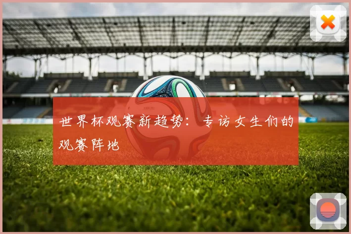 世界杯观赛新趋势:专访女生们的观赛阵地